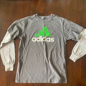 Adidas long sleeve t-shirt, Boys medium